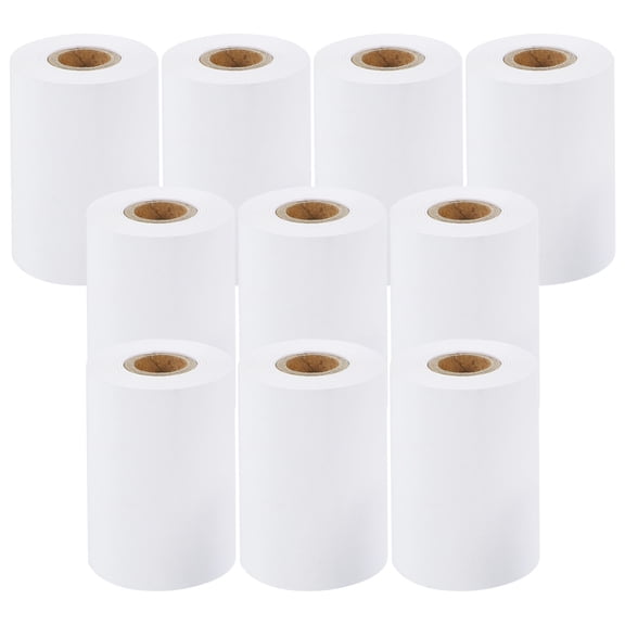 LOLIPPYY Multipurpose Thermal Paper Roll Crisp Clear Printing Till Paper for Supermarket and Shop Use