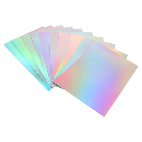 LOLIPPYY Holographic Cardstock Paper for Crafts, Multiuse Paper Cutting, Handmade Projects and Scrapbooking