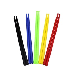 LOLIPPYY Professional Drum Sticks Nylon Blue Drummers Playing Drums 1 Pair