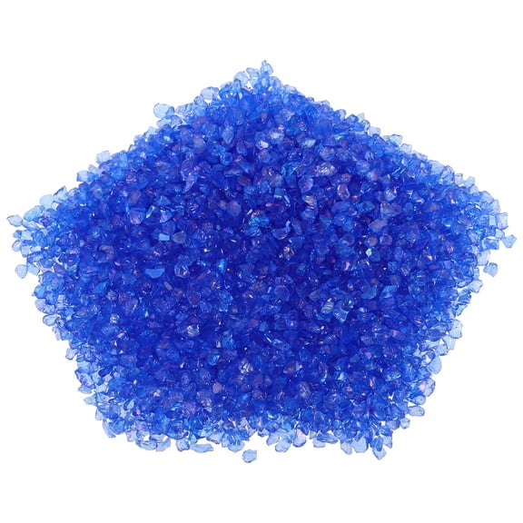 LOLIPPYY Nail Accessories Nail Charms Bulk Crushed Glass Chips Blue 1 Set