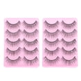 thumbnail image 1 of LOLIPPYY Natural Black False Eyelashes with Decorative Accents, Lightweight and Easy to Apply for Stunning Eye Looks, 1 of 8