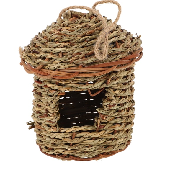 LOLIPPYY Natural Hand Woven Bird Nest for Bird Breeding and Decorative Use in Garden Or Balcony