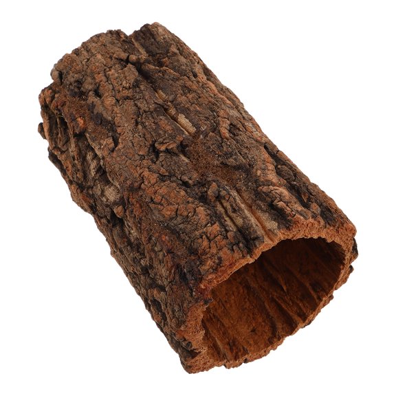 LOLIPPYY Natural Tree Bark Reptile Hide Cave for Humid Habitat and Multi Species Compatibility