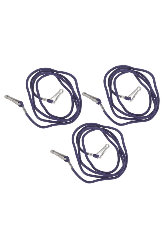 Navy Nylon Anti-Lost Glove Strap Multifunctional Holder for Home Use with Ergonomic Design, 3 Pieces