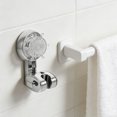 LOLIPPYY No Drill Adjustable Suction Cup Shower Head Wall Bracket ...