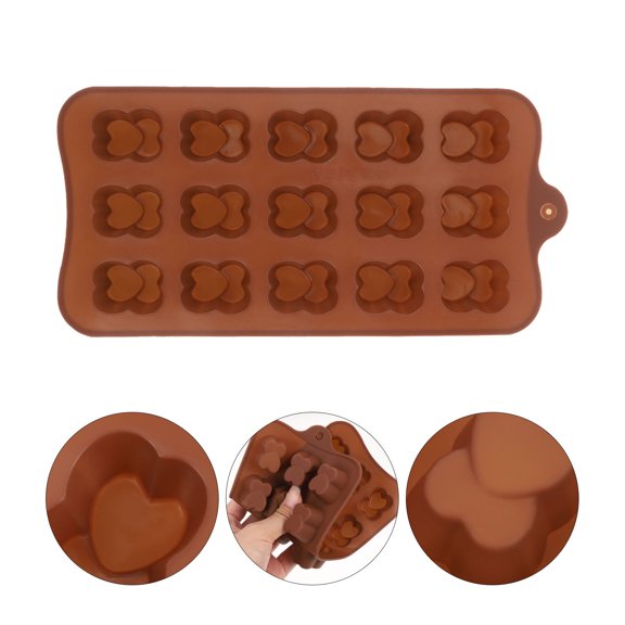 LOLIPPYY Non Stick Coffee Silicone Mold for Chocolate Candy Cookie Baking Supplies