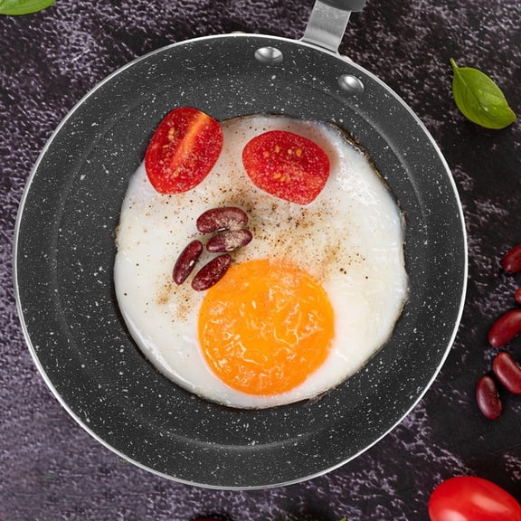 LOLIPPYY Nonstick Frying Pan Skillet: 6 Inch Maifan Stone Fry Pan for Small Egg Omelets with Handle