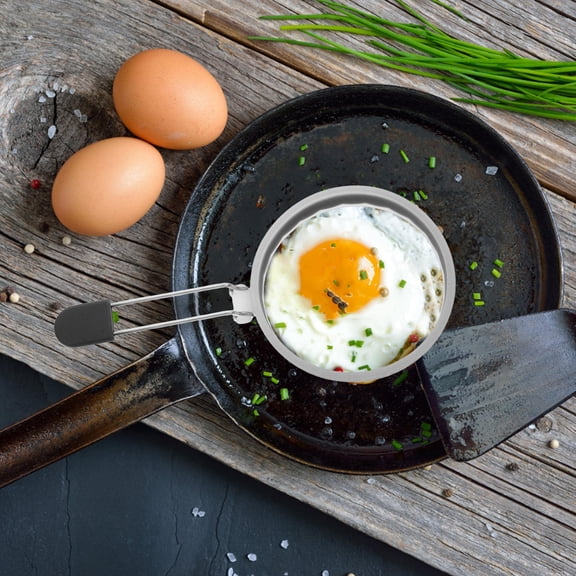 LOLIPPYY Silicone Nonstick Round for Cooking Fried Eggs, Mold Shaper for Home Kitchen, 1 Piece