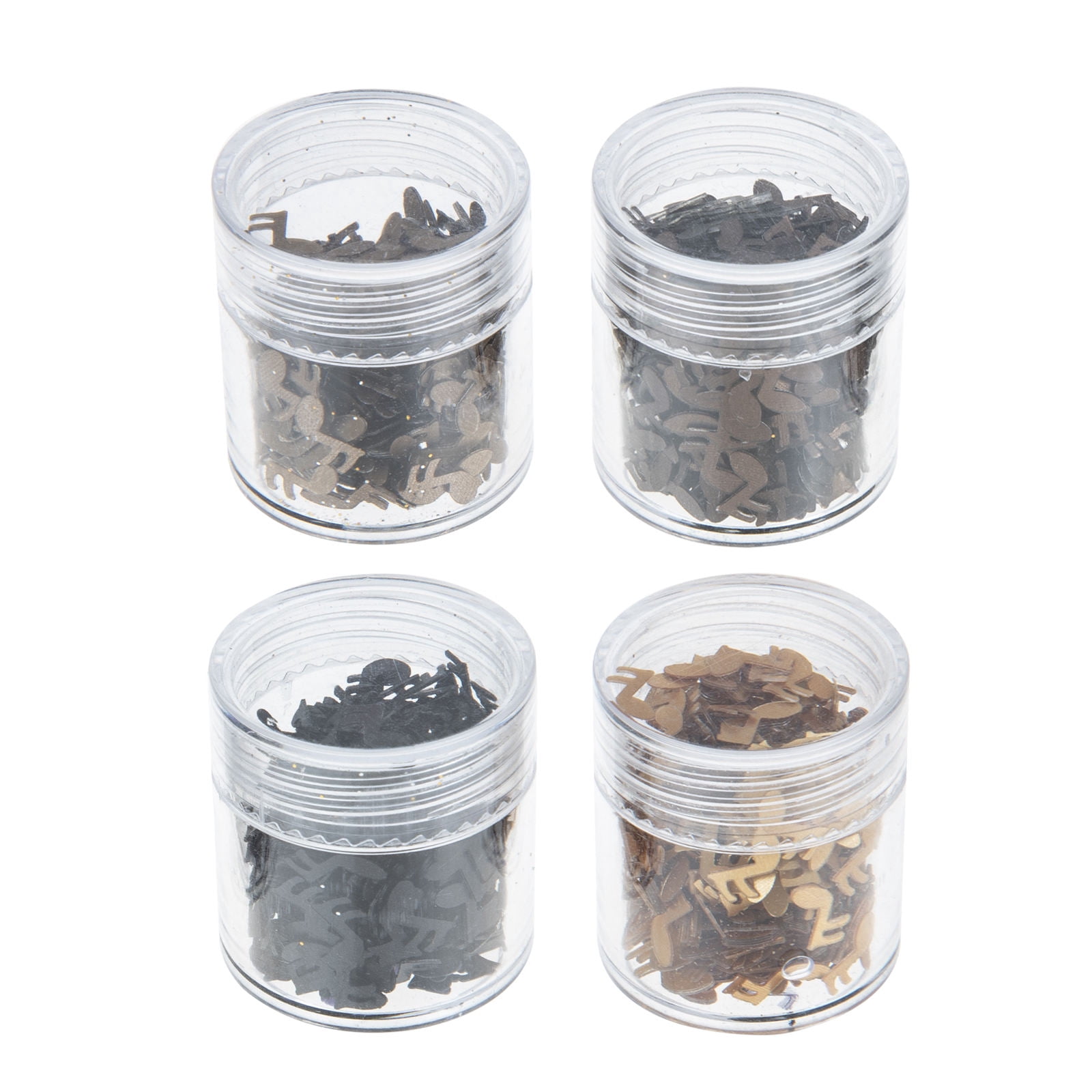 LOLIPPYY Nail Art Glitters Note Shape Assorted Color PVC Safe Durable ...