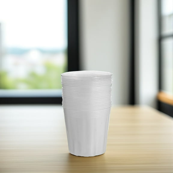 LOLIPPYY Nursery Containers 40Pcs Plant Nursery Pots Transparent Plastic