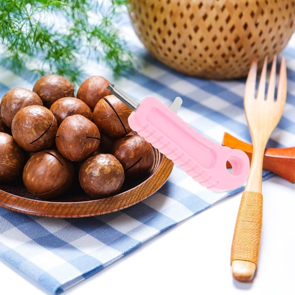 LOLIPPYY Macadamia Nut Opener Tool, Plastic Nutcracker for Home Use, , 1 Set