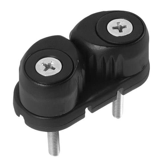 LOLIPPYY Nylon Marine Rope Clamp Black Cam Cleat for Boat Deck Hardware and Sailing Use