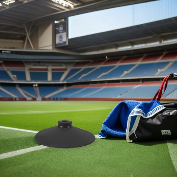 LOLIPPYY Portable Lightweight Obstacle Rod with Rubber Base for Basketball Training and Sports Practice