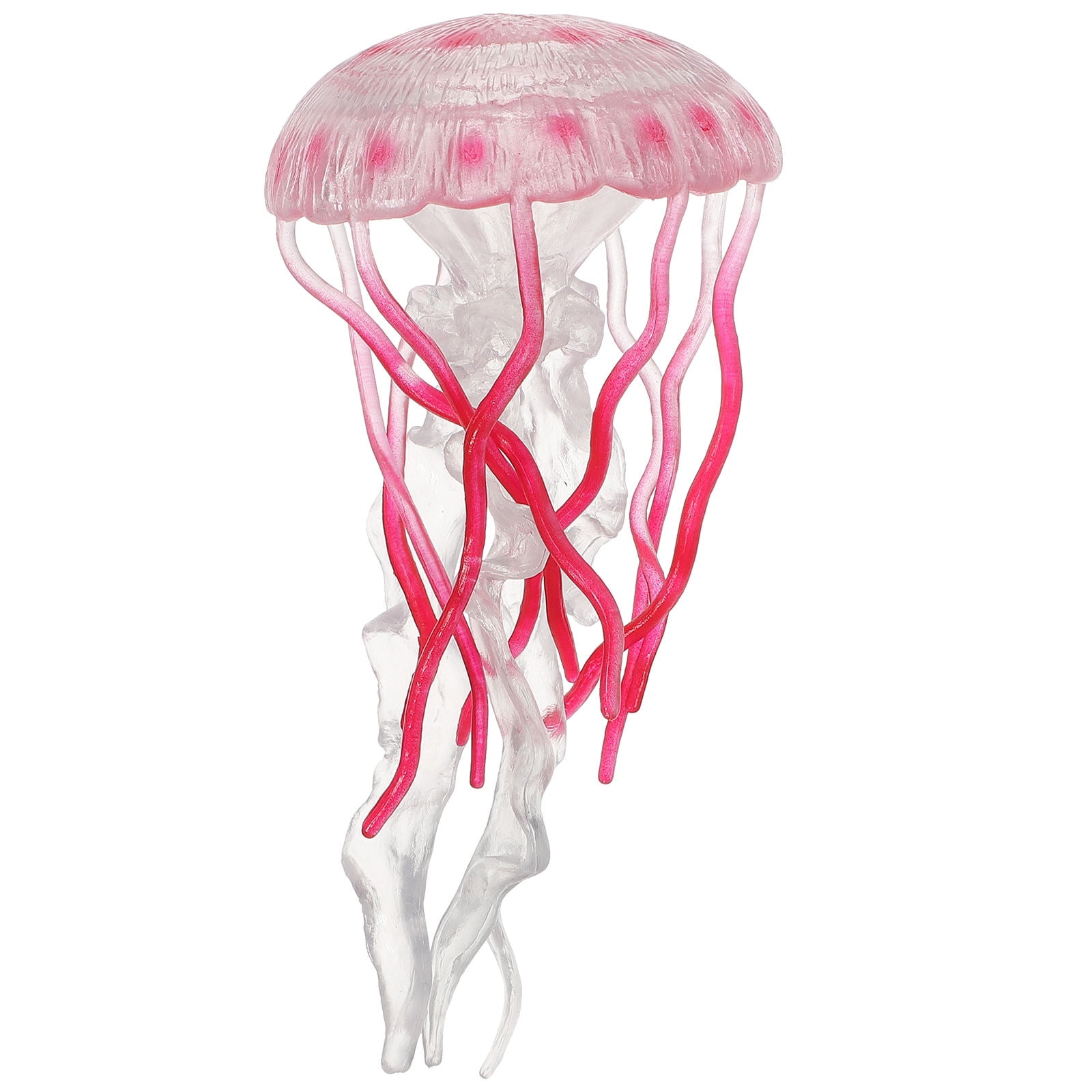 LOLIPPYY Ocean Animal Model Red Jellyfish Simulation Sturdy Marine ...