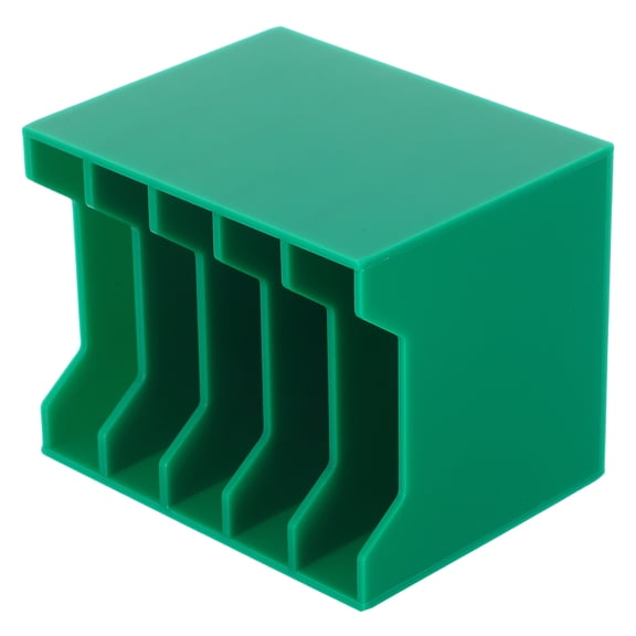 LOLIPPYY Office Desk Phone Storage Rack with Individual Compartments for Organized Device Management