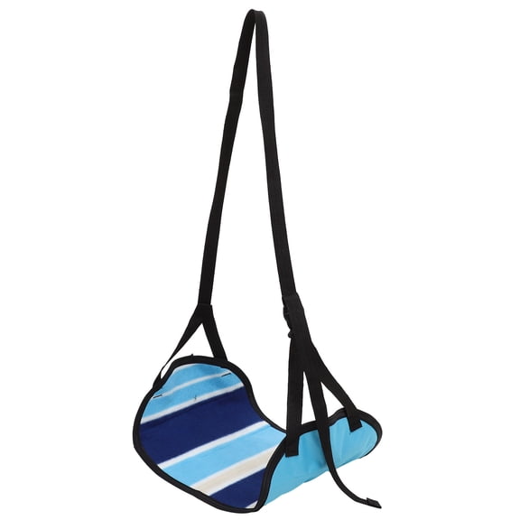 LOLIPPYY Adjustable Office and Travel Foot Rest Hammock with Comfortable Support Rope for Ergonomic Foot Relief