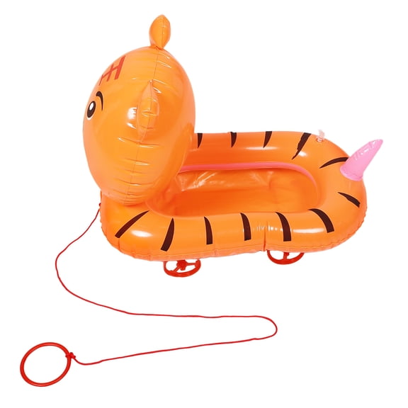 LOLIPPYY Orange Inflatable Walking Animal Balloon Tiger with Easy for Birthday Parties