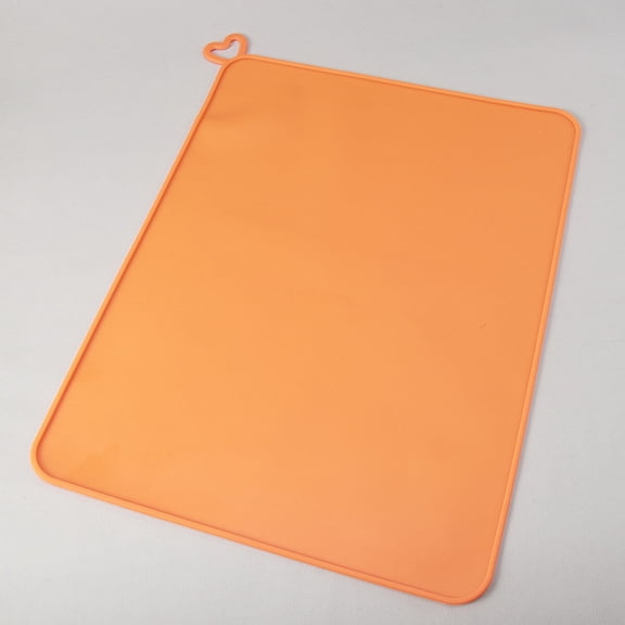LOLIPPYY Orange Silicone 3D Printer Build Mat Non- for Light Curing Resin Printing Use
