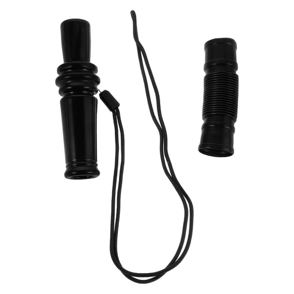 LOLIPPYY Realistic Deer Hunting Whistle with Adjustable Volume, Outdoor Tracking and Field Use Accessory, Black
