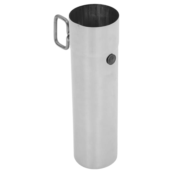 LOLIPPYY Stainless Steel Flue Pipe with Adjustable Damper, Outdoor Vent Pipe for Stove and Fireplace
