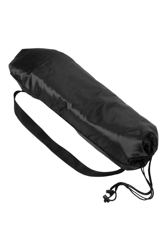 Thickened Black Oxford Cloth Longboard Bag with Spacious Storage