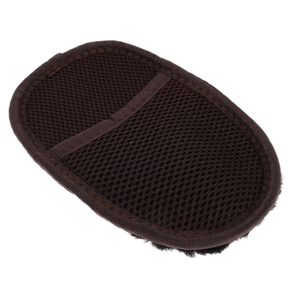 LOLIPPYY PU Surface Cleaner Mitt Made from Soft Faux for Shoe and Boot Shine