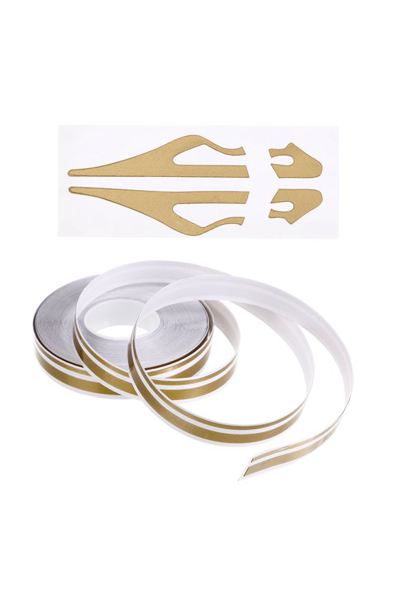 PVC Golden Auto Pinstripe Tape for Car Body Decorative Vinyl Striping Waterproof