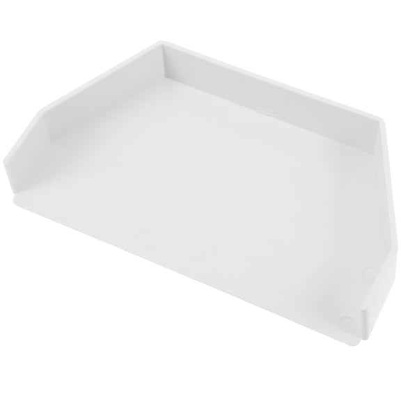 LOLIPPYY PVC White Gutter End Plug for Rain Gutter Accessories with Seamless Appearance