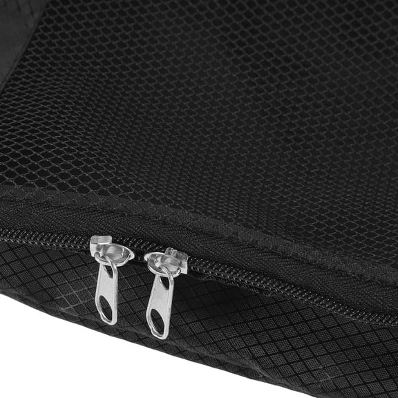 LOLIPPYY Packing Cubes Black Fabric Luggage Organizer for Travel Essentials