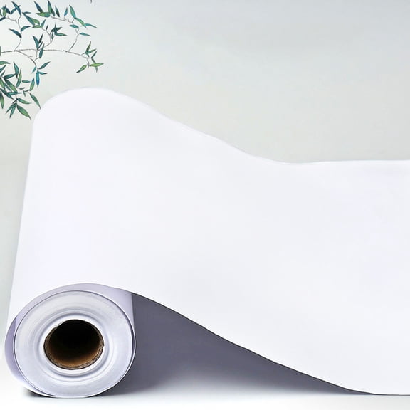 LOLIPPYY Painting Paper Roll White Blank Drawing Paper for Sketching Crayons and Markers
