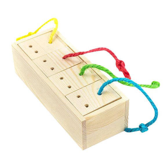 LOLIPPYY Parrot Feeding Tool Crafted from Safe Material for Biting and Food Finding Activities