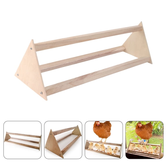 LOLIPPYY Parrot Stand Pole for Training Birds Wood Material 1Set