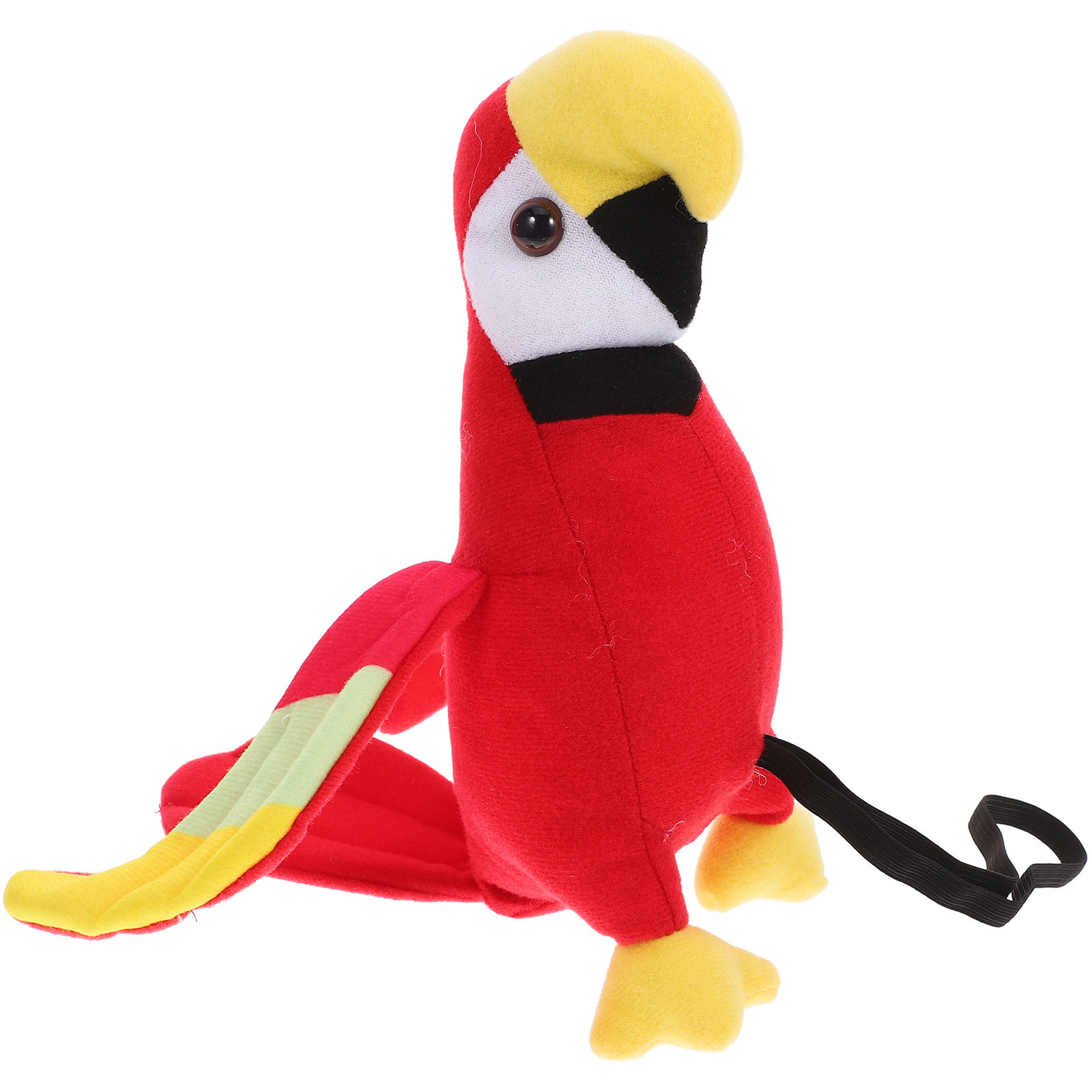 Parrot Stuffed Animal Plush Orange Cute Bird Toy Gifts For Girls Boys, 10.6 Inch