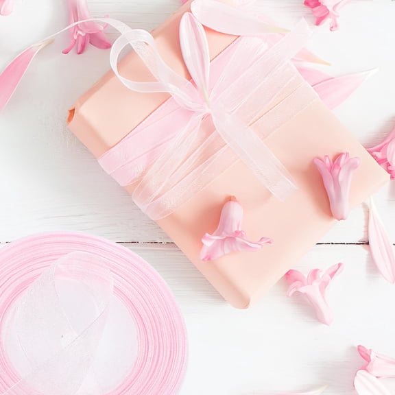 LOLIPPYY Party Ribbon Decoration Roll for Wedding and Celebration with Soft Decorative Ribbon