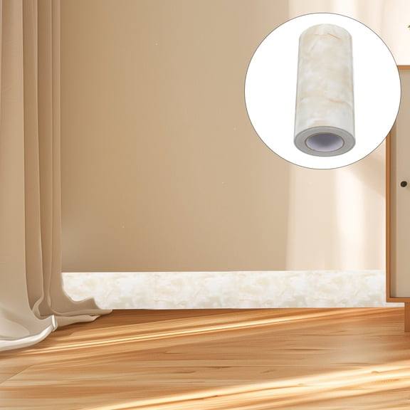 LOLIPPYY Peel and Stick Border Wallpaper Trim Border for Home Improvement Projects Self Adhesive Pvc 1 Roll