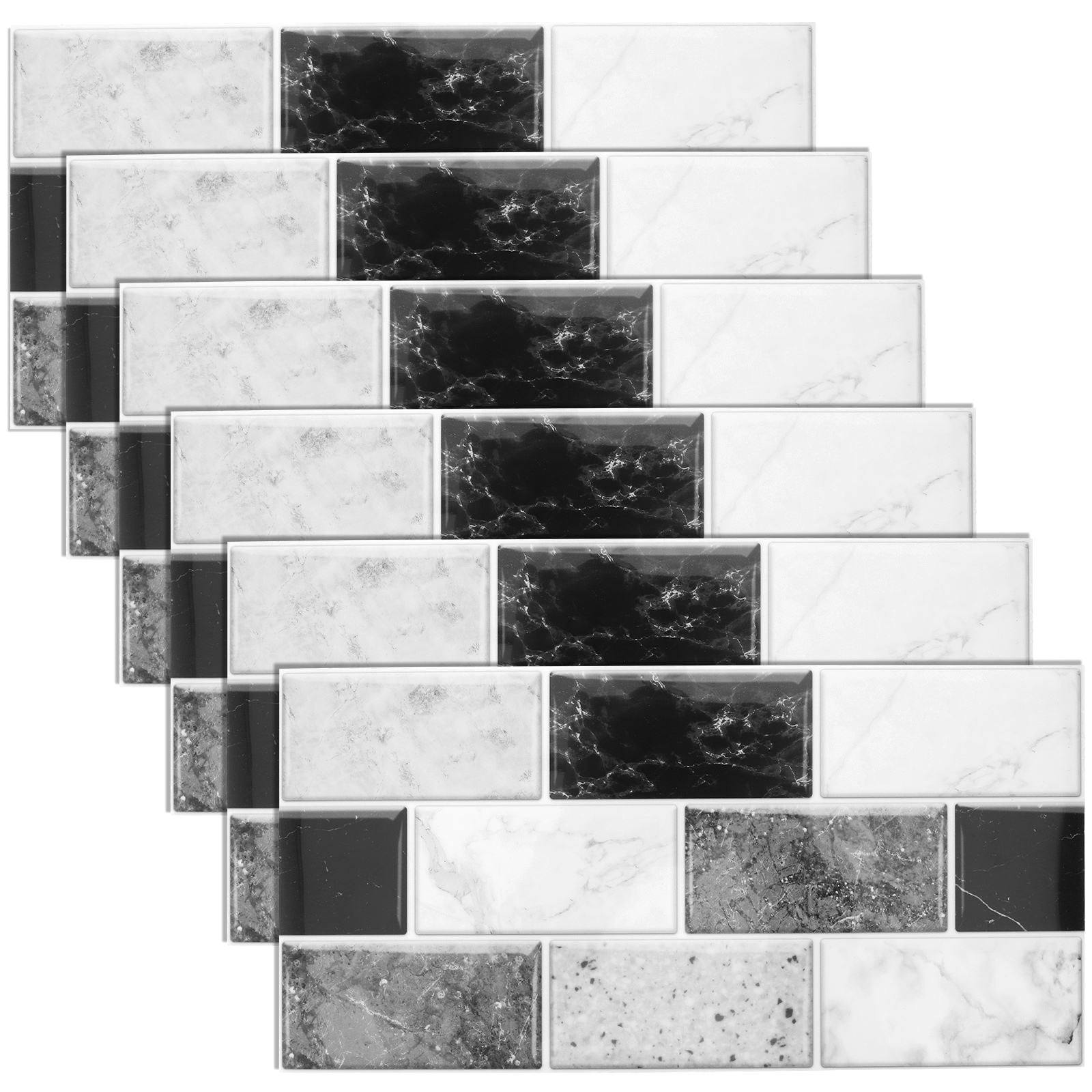 LOLIPPYY Peel and Stick PVC Bathroom Tile Wallpaper Self Adhesive for ...