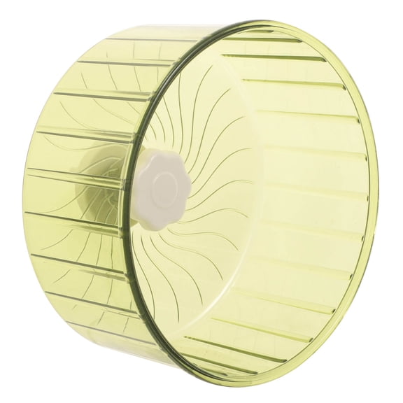 LOLIPPYY Pet Exercise Running Wheel Plastic Silent Hamster Wheel in Light Green
