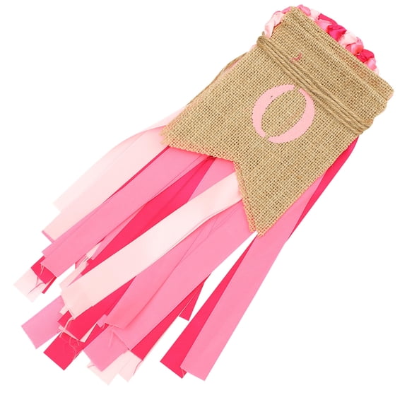 LOLIPPYY Pink Birthday Banner for Decor Light Weight Easy to Hang Matches Various Decorations 1st Birthday Party Supply