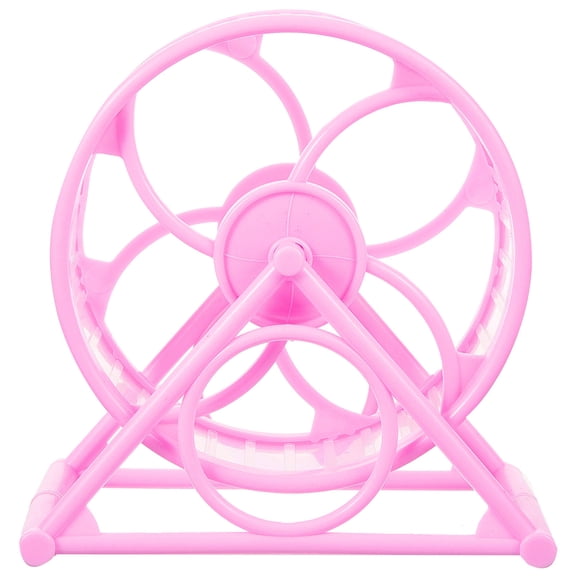 LOLIPPYY Pink Chinchilla Wheel Silent Running Small Pet Sports Exercise Accessory