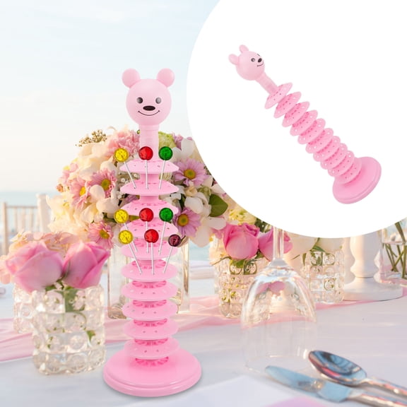 LOLIPPYY Adjustable Height Lollipop Holder and Multi-Function Display Rack for Storage 10.5 x 10.5 x 16.5 Inches