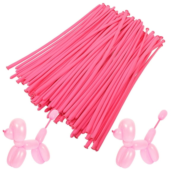 LOLIPPYY Latex Balloons Modeling Kit 100 Pieces for Kids Birthday Parties, Weddings, and Graduations