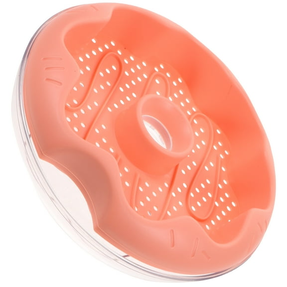 LOLIPPYY Pink Soilless Hydroponic Cat Grass Planter Double Layer Household Plant Box with Convenient Drainage