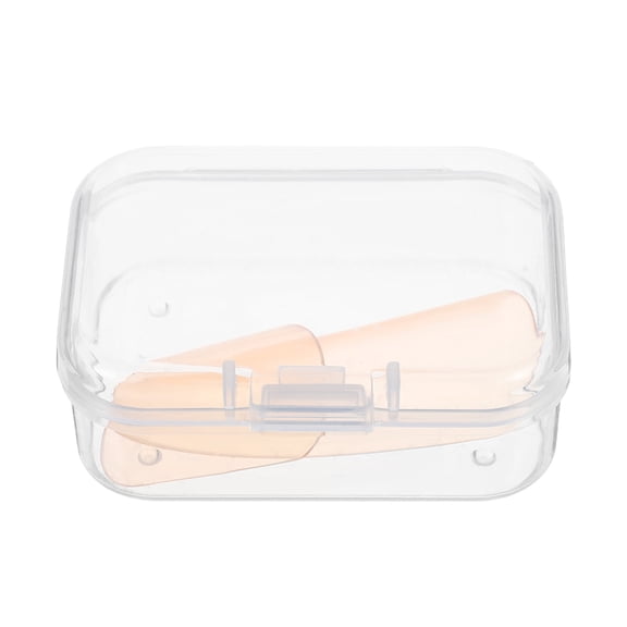 LOLIPPYY Orange Pipa Finger Protectors 2-Pack ABS Nail Guards for and Daily Practice Sessions