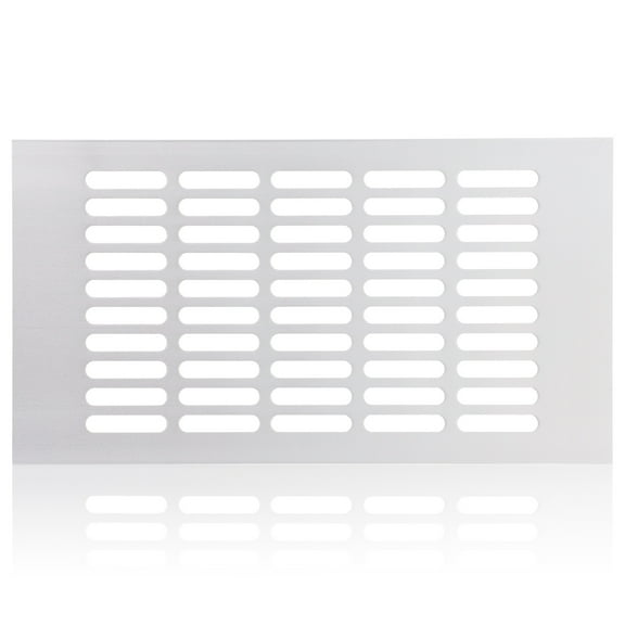 LOLIPPYY Pipe Vent Cover Heat Dissipation Silver Aluminum Alloy 1Pcs