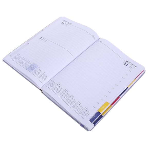 LOLIPPYY Planner for Home Daily Planning with Hourly Schedule Smooth Writing Year Organizer