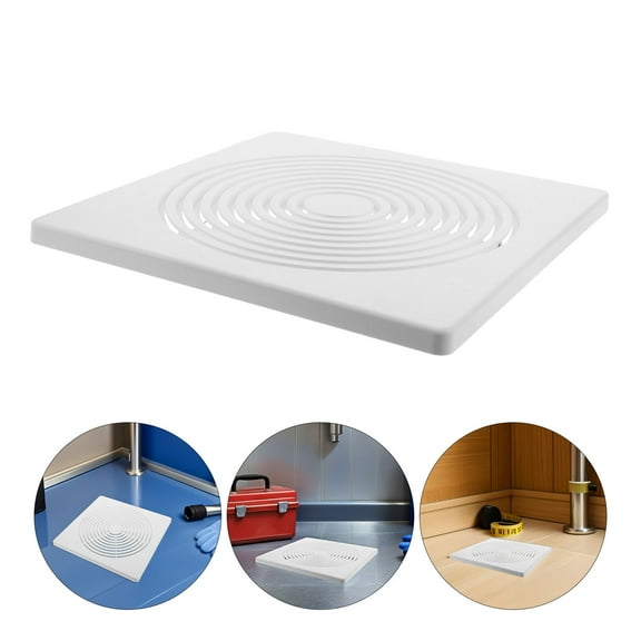 LOLIPPYY White Plastic Vent Cover Replacement for Bathroom Ceiling Exhaust Fan Grille, and Easy to Install