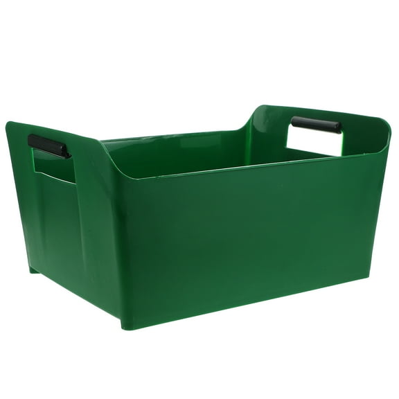 LOLIPPYY Plastic Bucket with Handles for Color Compact Design Large Capacity 12.5x9.5 Inches