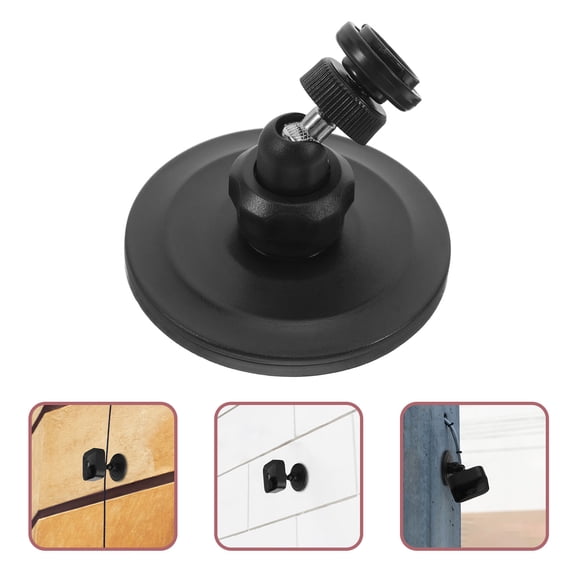 LOLIPPYY Plastic Camera Bracket For Home Office Decor Black 1Pack