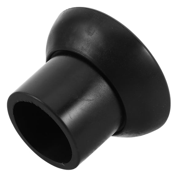 LOLIPPYY Plastic Drum Kit Leg Protectors Black Anti Slip Feet for Enhanced Stability