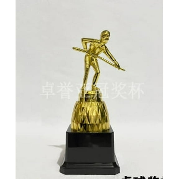 LOLIPPYY Plastic Snooker Trophy for Pool Party Decor, Billiards Player Award, Competition Prizes and